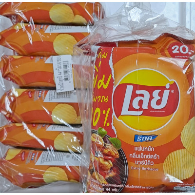 泰國 Lays BBQ 薯片 (44g x 6小包)/8包/箱
